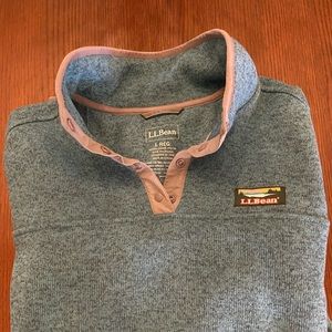 Blue LL Bean Women’s Pullover